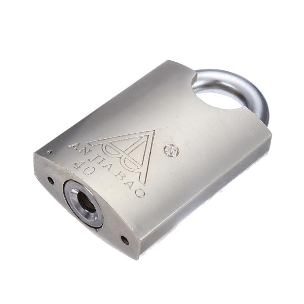 Heavy Duty Shrouded 40Mm Top Security Padlock With 4 Keys