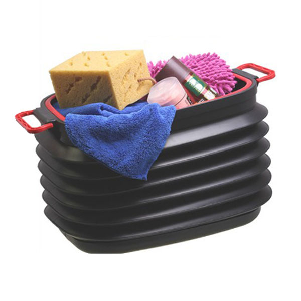 Bunning 37L Folded Retractable Trash Bin Bucket Washing Storage