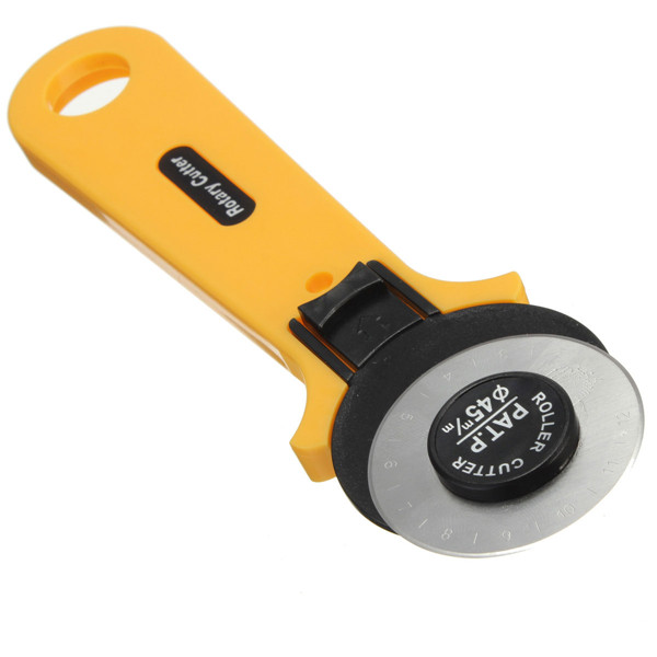 45mm Rotary Cutter Premium Quilters Sewing Fabric Craft Cutting Tool