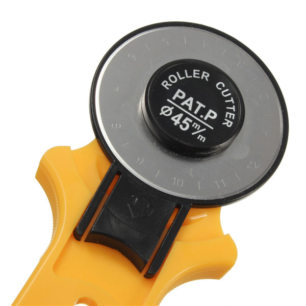 45mm Rotary Cutter Premium Quilters Sewing Fabric Craft Cutting Tool