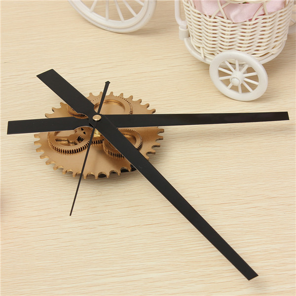 Vintage DIY Clock Mechanism Clock Movement Retro Gear Large Wall Clock