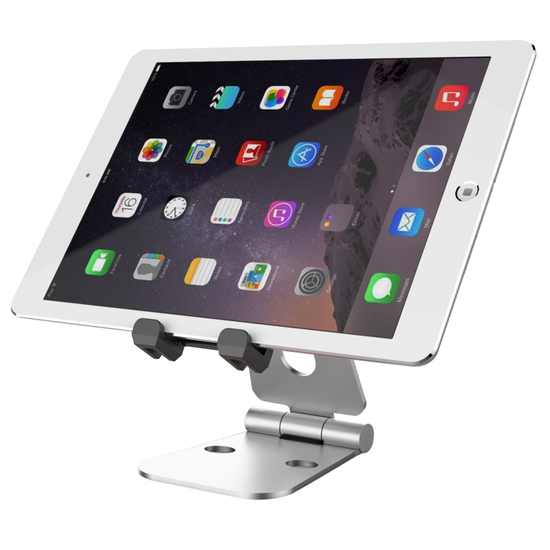 Universal Aluminum Alloy Foldable Adjustable Holder Stand for iPad