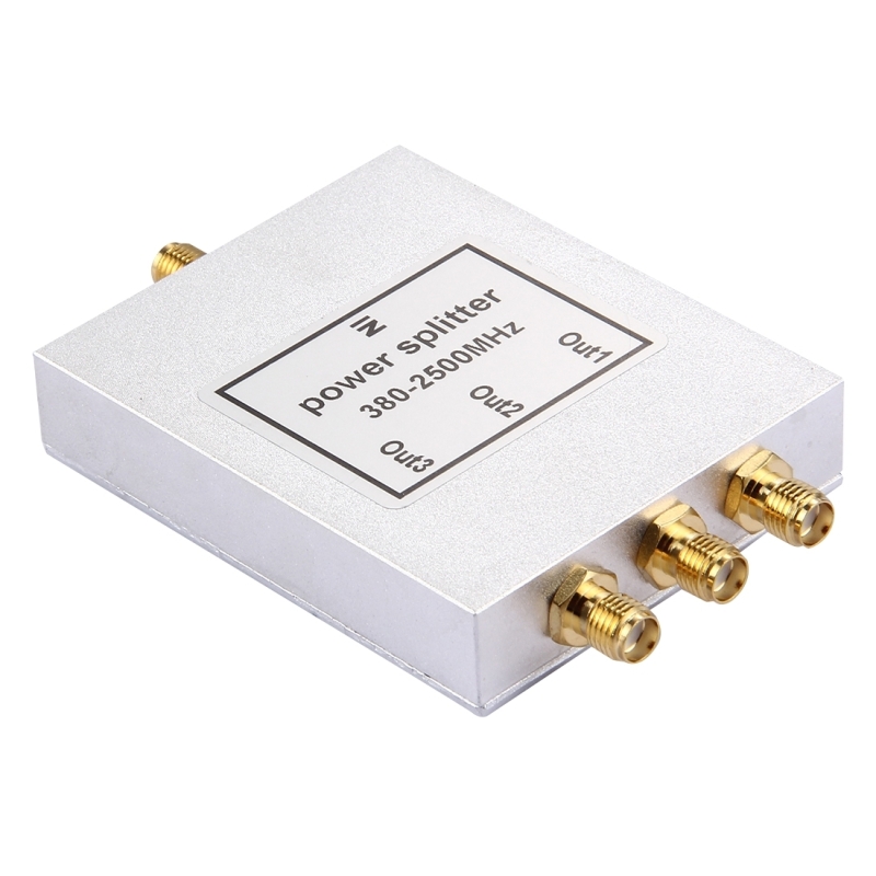 3802500MHz SMA Female Adapter 3Way Power Splitter