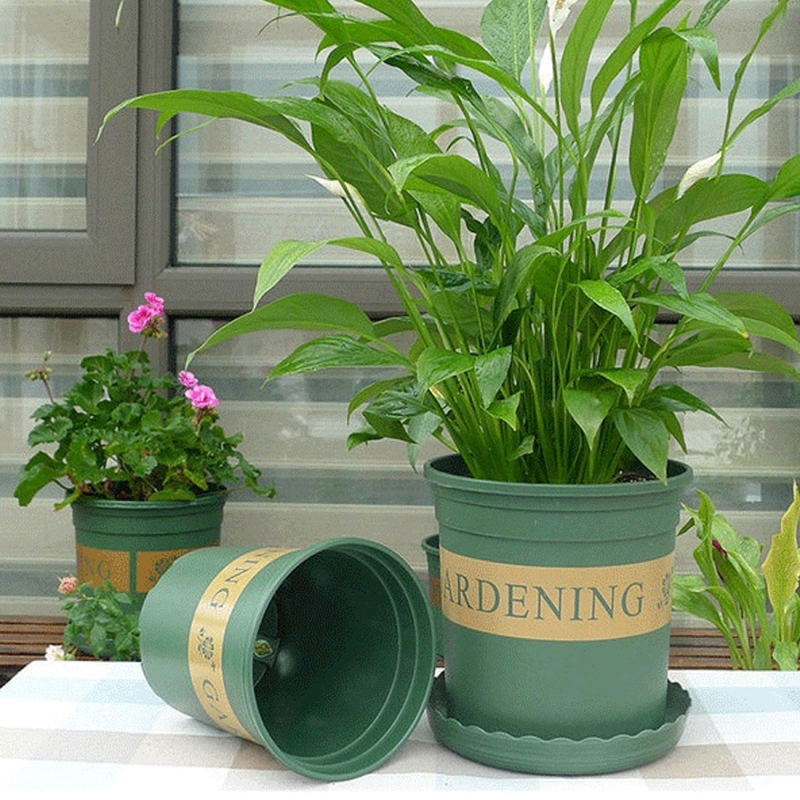 1 Gallon Flower Pots Plant Nursery Pots Plastic Pots Creative Gallons