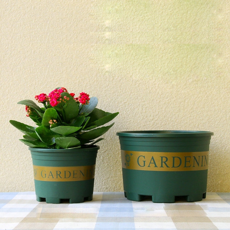 1 Gallon Flower Pots Plant Nursery Pots Plastic Pots Creative Gallons