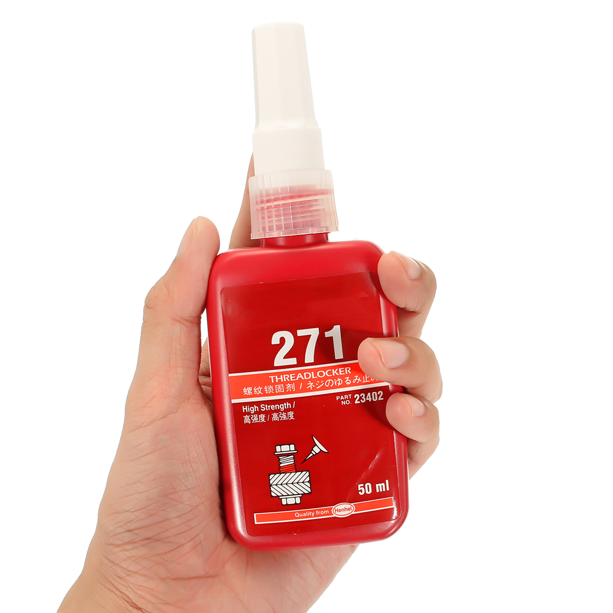 50mL Threadlocker Screw Lock Glue 271 High Strength Thread Locker