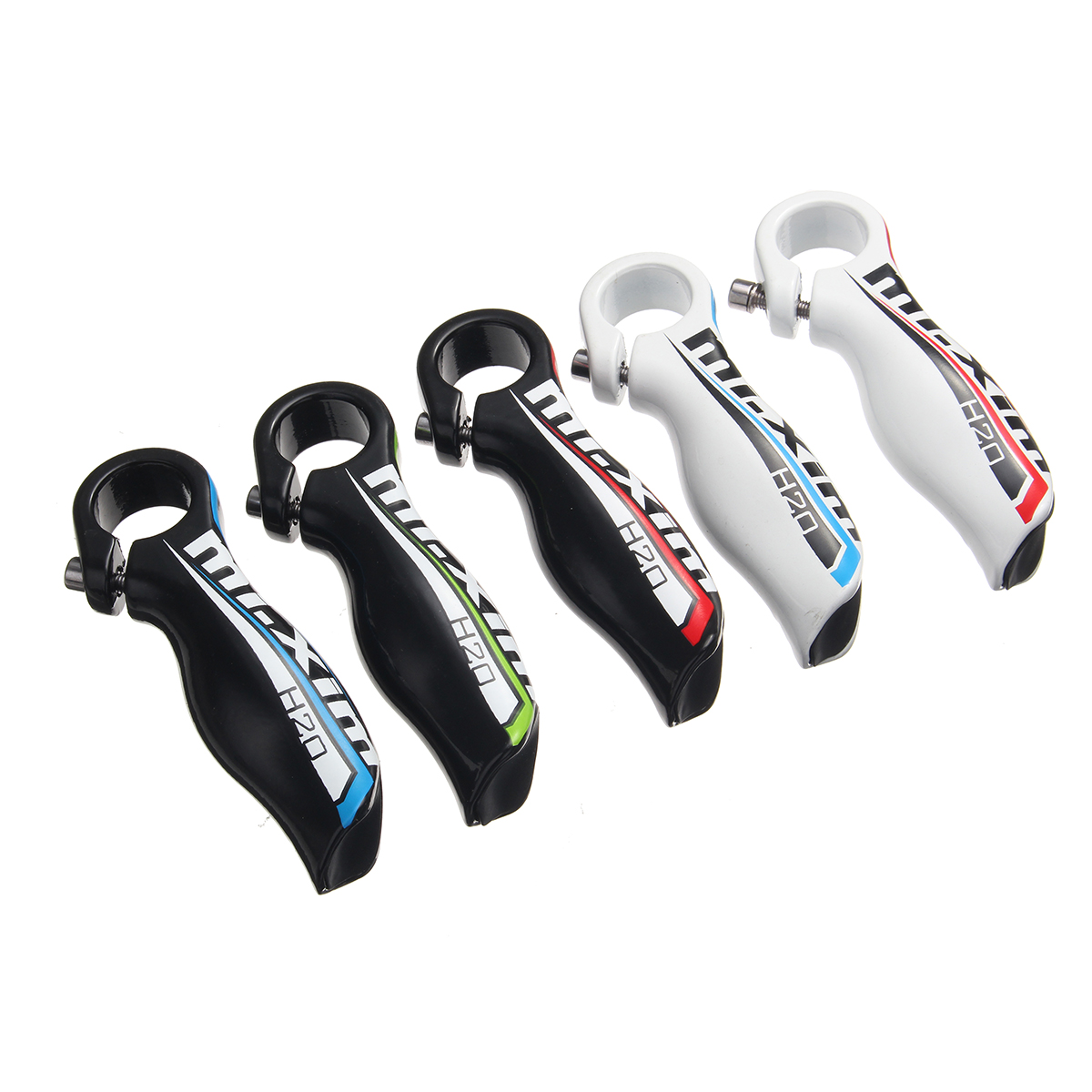 BIKIGHT Bicycle Aluminum Handlebar End Grips Fit 22.2MM MTB Mountain