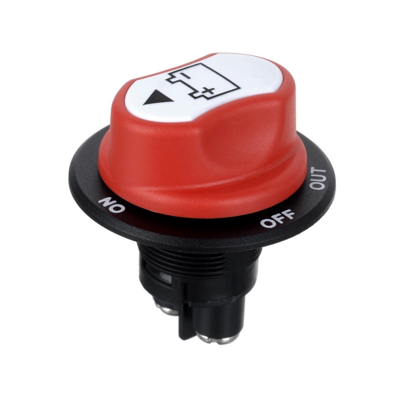 Jtron On/Off Car Battery Switch Car Battery Master Switch MAX DC 50V 50A CONT 75A INT Use for