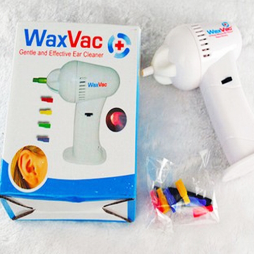 WaxVac Electric Gentle and Effective Ear Cleaner Adult Children Ears