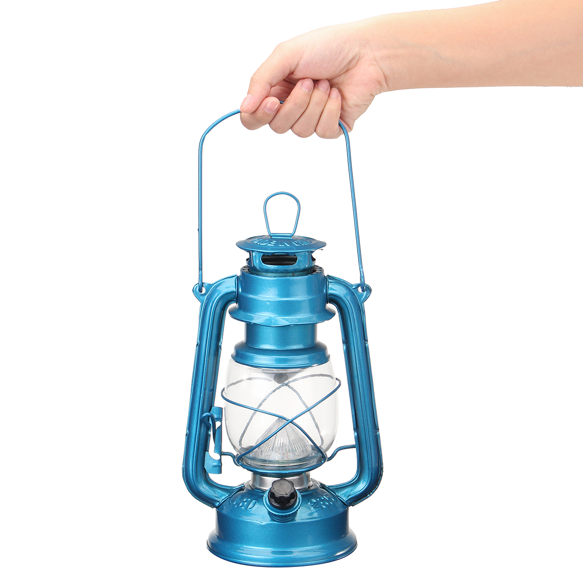 Vintage Style 15 LED Lantern Battery Operated Indoor Outdoor Camping