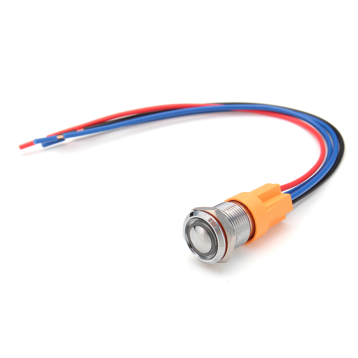 12V24V 4Pin 12mm Metal ON/OFF LED Push Button Switch 12V24V 4Pin 12mm Metal ON/OFF LED Push Button Switch