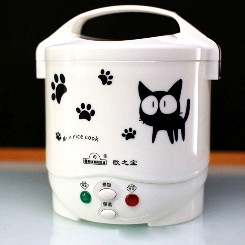 OUSHIBA Car Auto Mini Special Nonstick Inner Pot Multifunction Rice Cooker 24V 1.0L Volume for