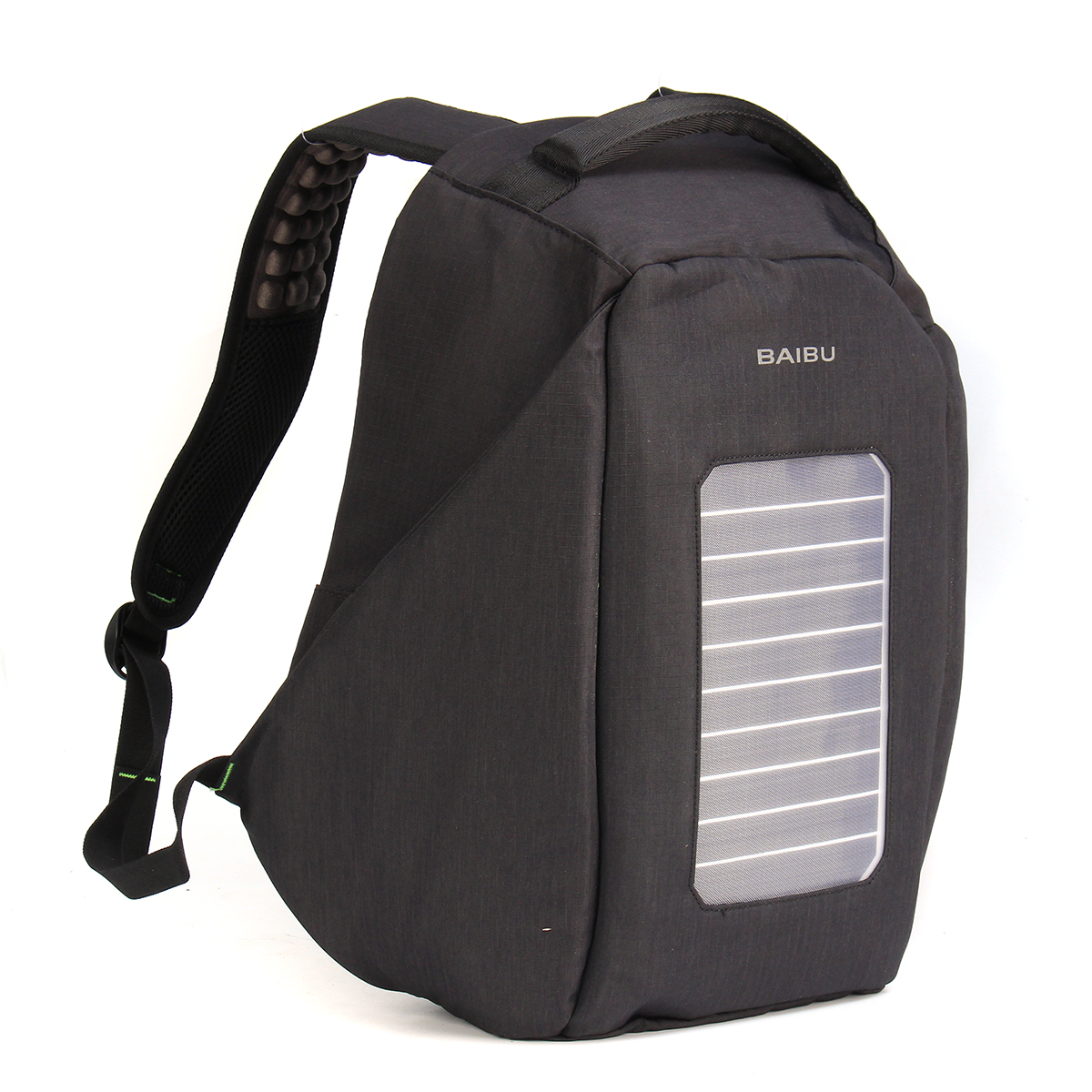 16 inch Waterproof Solar Panel Backpack Laptop USB Charger Outdoor