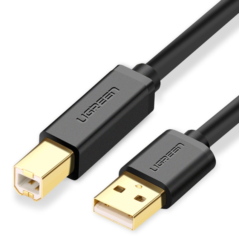 UGREEN USB 2.0 Goldplated Printer Cable Data Cable, For Canon, Epson