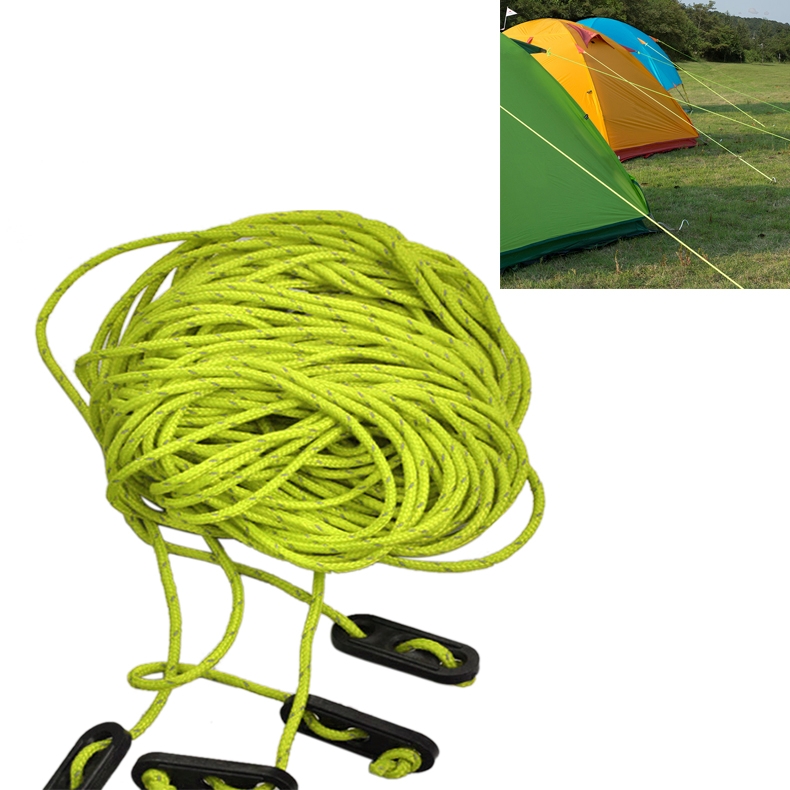 Camping & Hiking Equipment 2PCS Reflective Tent Ropes Camping Awning