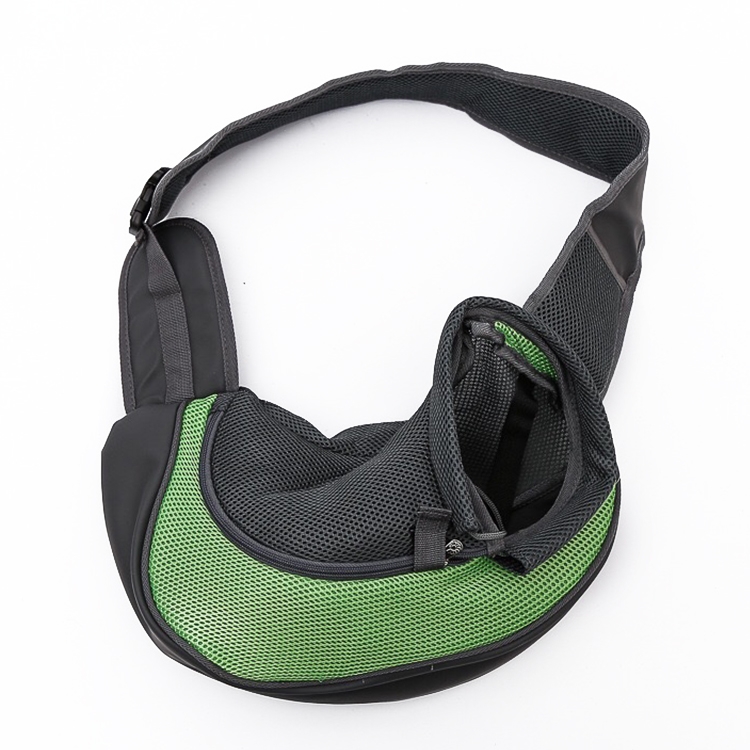 Dog and Cat Sling Carrier Hands Free Reversible Pet Papoose Bag, Size