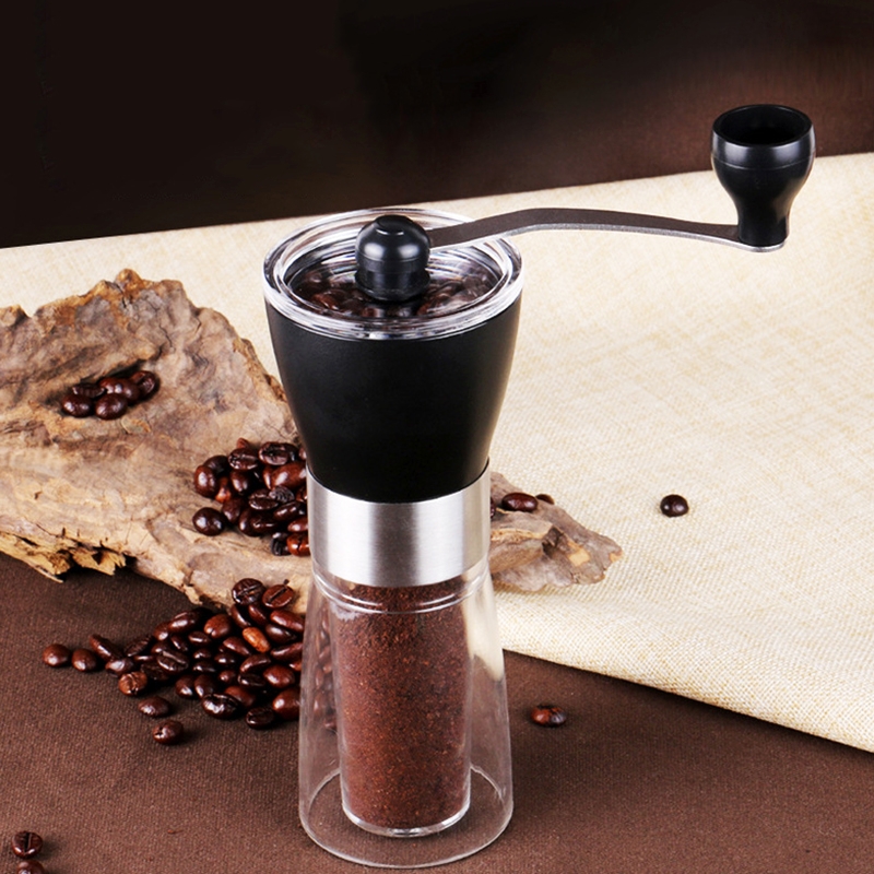 Portable Conical Burr Mill Manual Spice Herbs Hand Grinding Machine