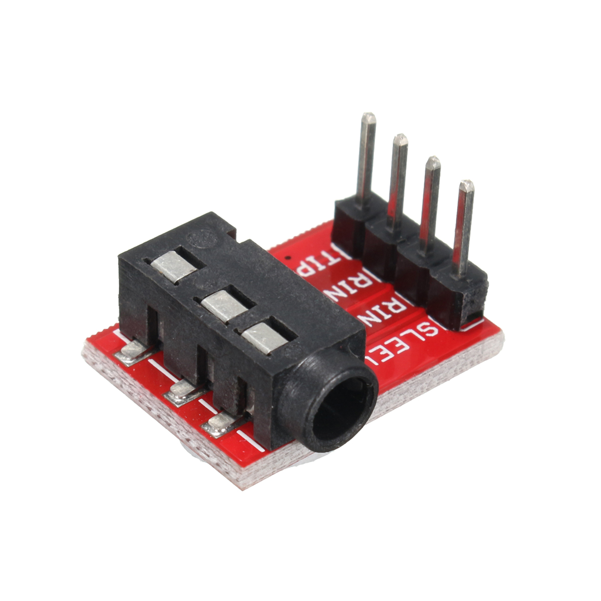 3.5mm Plug Jack Stereo TRRS Headset Audio Socket Breakout Board