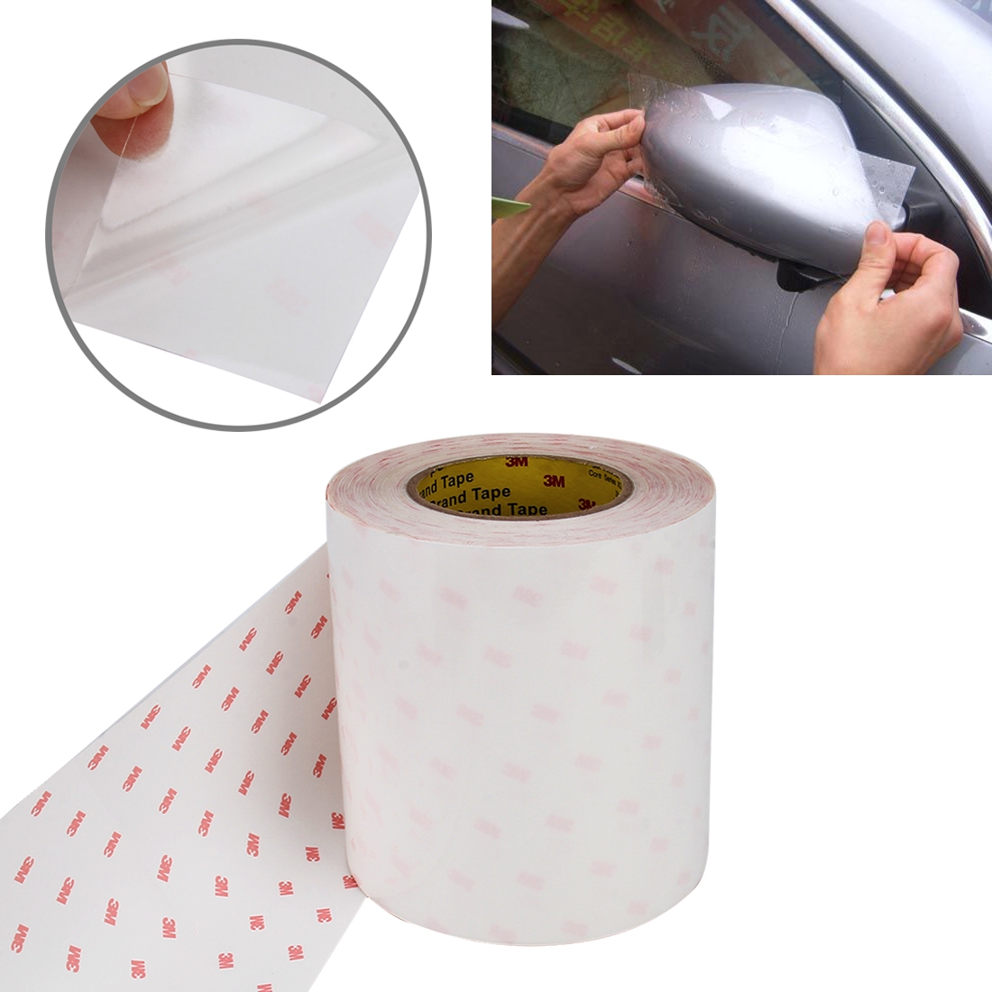Car Auto Clear Paint Protection Vinyl Film Roll, Size 15*30cm