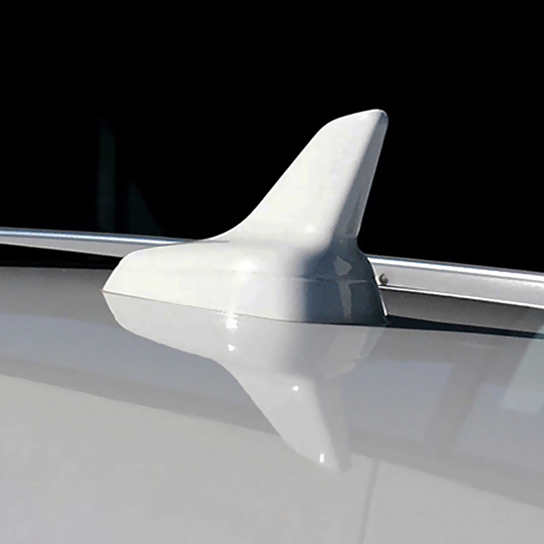 PS243 Short Modified Car Antenna Aerial 6.5cm (White)