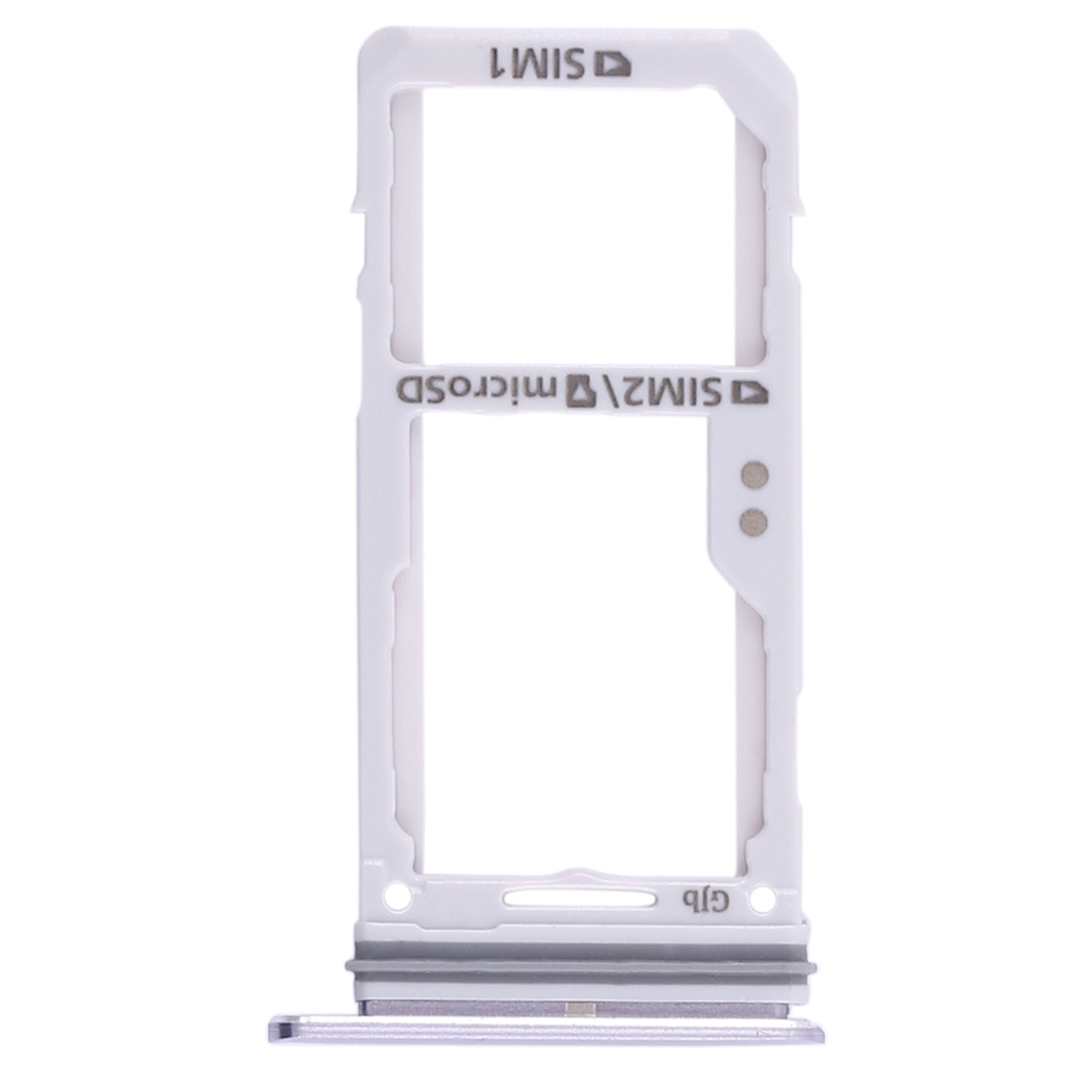 2 SIM Card Tray / Micro SD Card Tray for Galaxy S8 / S8+ (Grey)