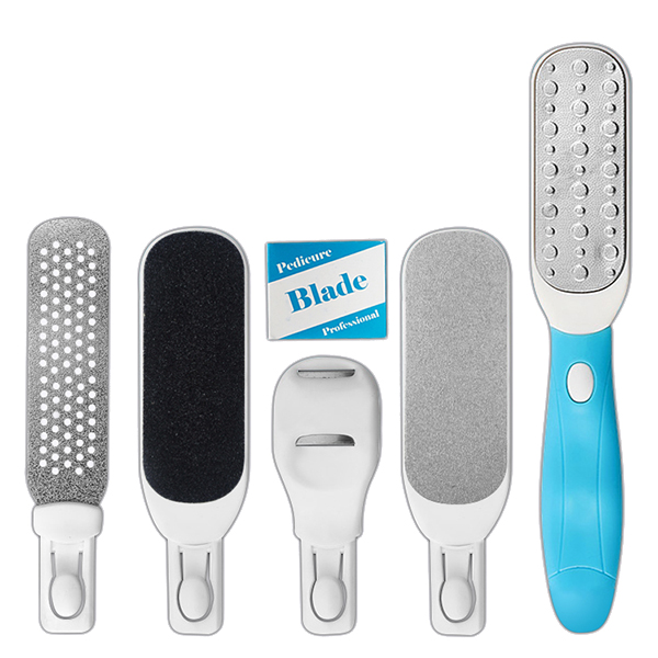 6 Pcs Foot Cuticle File Set Remove Dead Skin Pedicure Foot File For