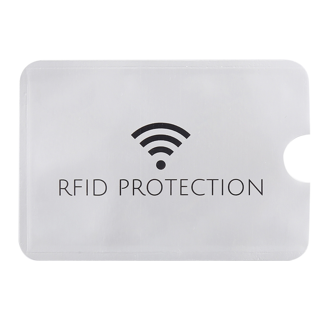 100 PCS Aluminum Foil Anti Theft RFID Blocking Sleeve Card Protector