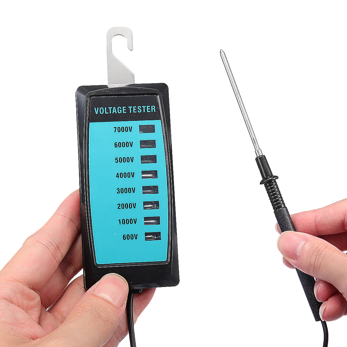 Electric Fence Voltage Tester 600V To 7000V Pet Electronic Fence No