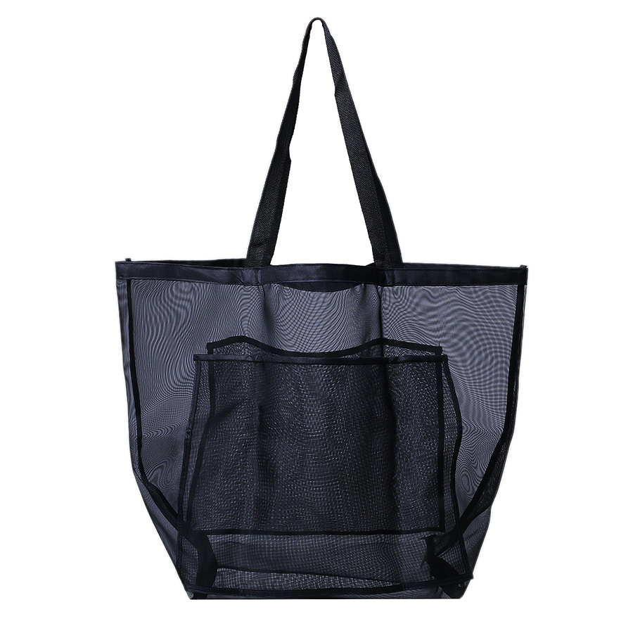 Mesh Beach Bag Toy Tote Bag Market Grocery & Picnic Tote with Oversized