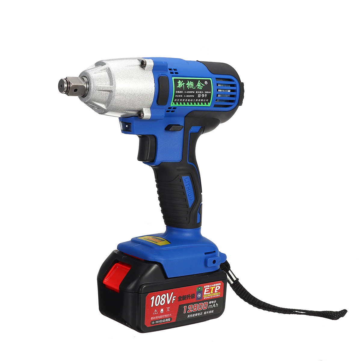 108V 12800 320NM Electric Wrench Power Wrench Tools