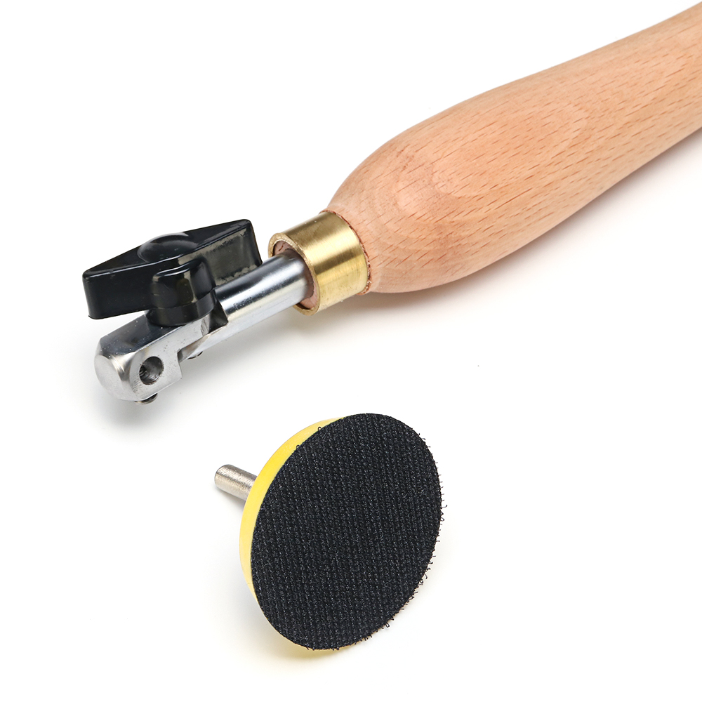 Wood Bowl Sander Sanding Tool with Sanding Disc for Lathe Wood Turning