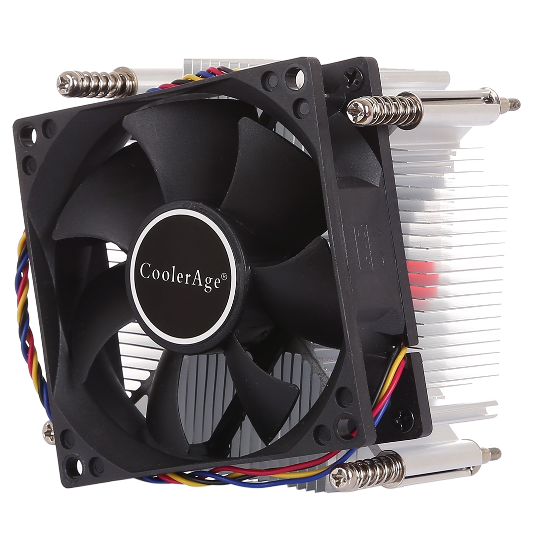4Pin CPU Cooler Mute Silent Fan Heat Sink for Intel 1155 / 1151 / i3
