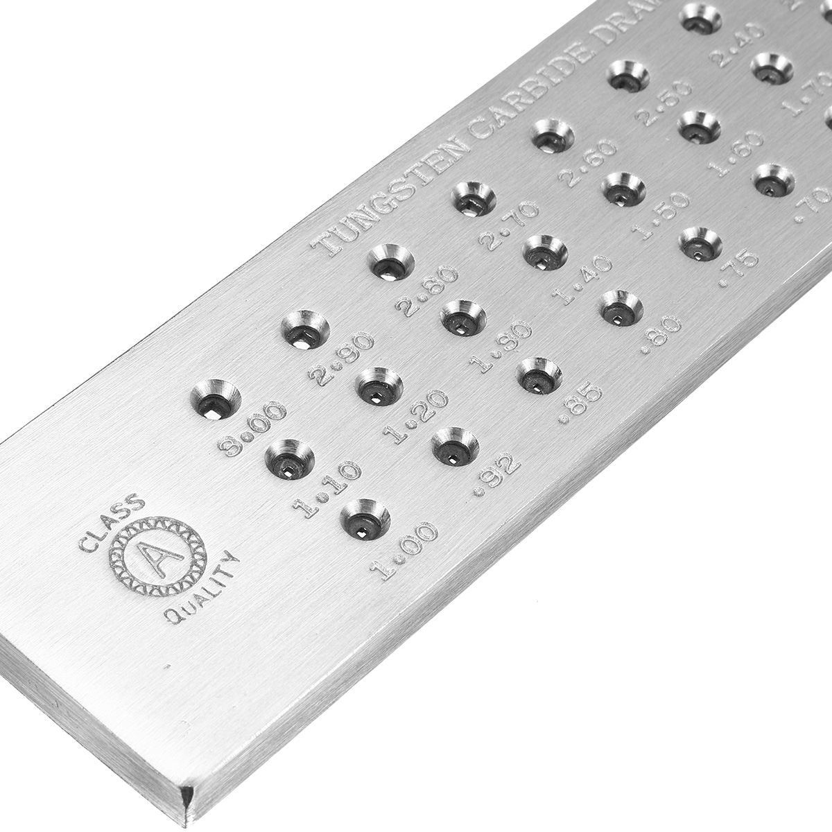 3.00 0.5mm Tungsten Carbide Steel Wire Drawplates 30 Square Holes