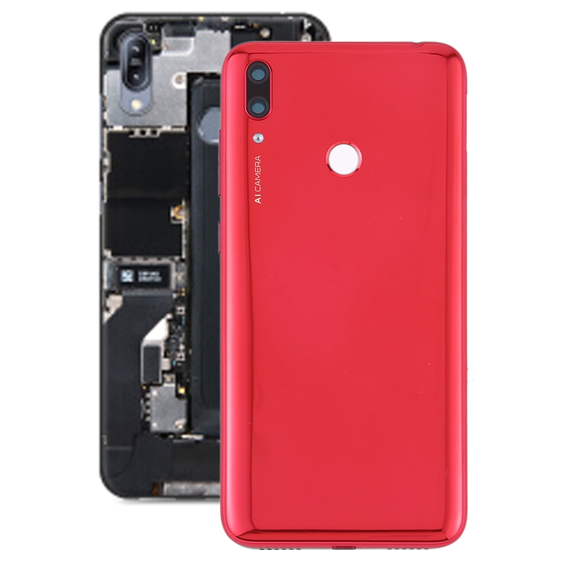 Battery Back Cover with Camera Lens & Side Keys for Huawei Y7 Prime