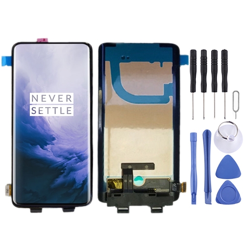 LCD Screen and Digitizer Full Assembly with Frame for OnePlus 7 Pro