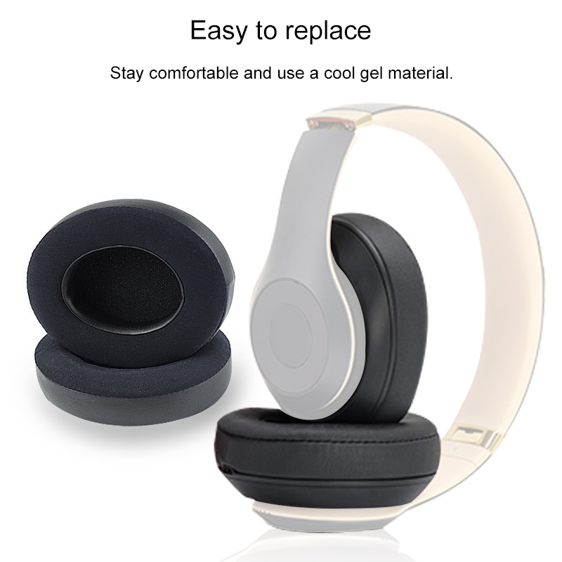 2 PCS For Beats Studio 2.0 / 3.0 Headphone Protective Cover Ice Gel