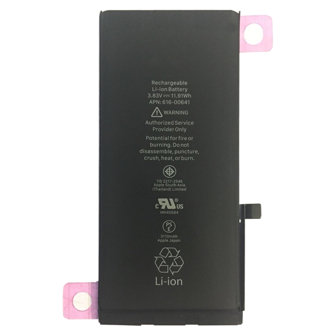 3110mAh Liion Battery for iPhone 11