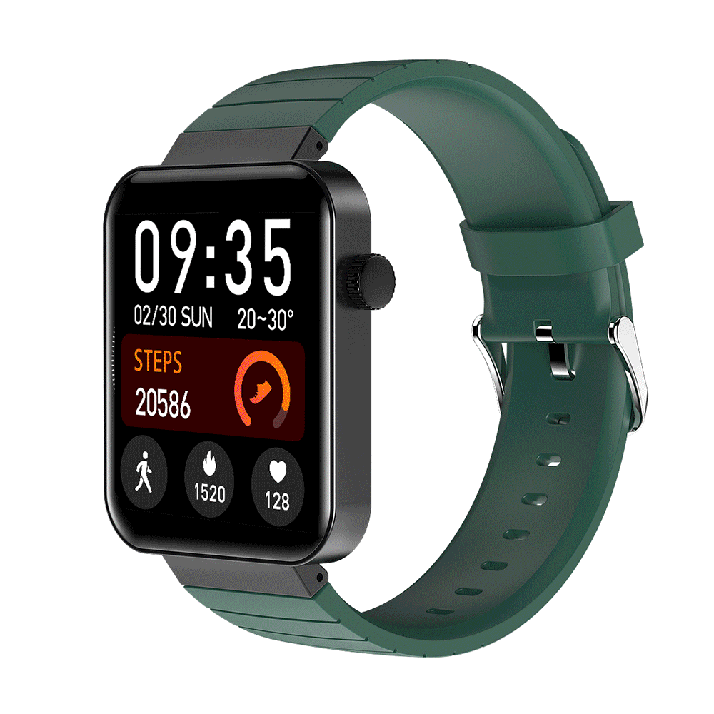 Bakeey F16 1.54inch Fulltouch Screen Heart Rate Blood Pressure Oxygen