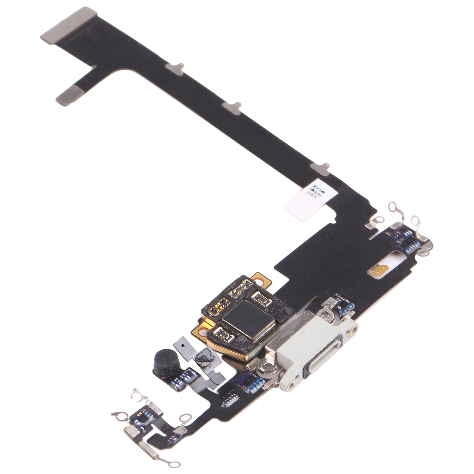 Charging Port Flex Cable for iPhone 11 Pro Max (White)