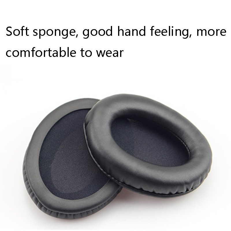 1 Pairs Headset Sponge Cover Ear Pad Leather Case For Kingston Cloud