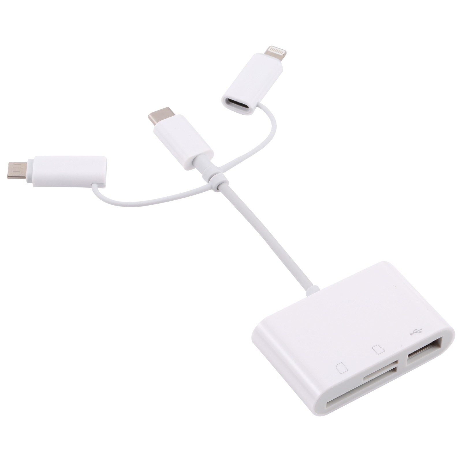 NK 103T 8 Pin + USBC / TypeC + Micro USB to USB + SD