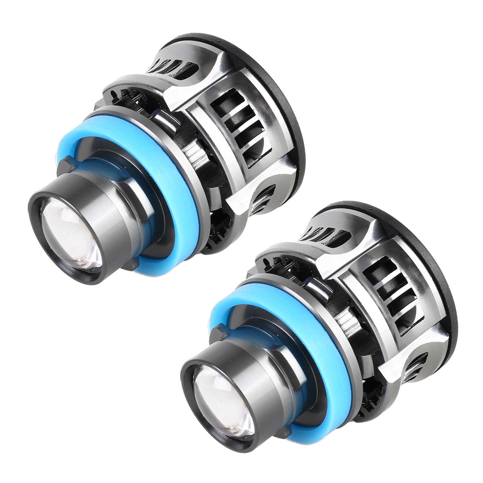 1 Pair H11 27W / DC12V Car Aluminum Alloy LED Headlight (Gold Light