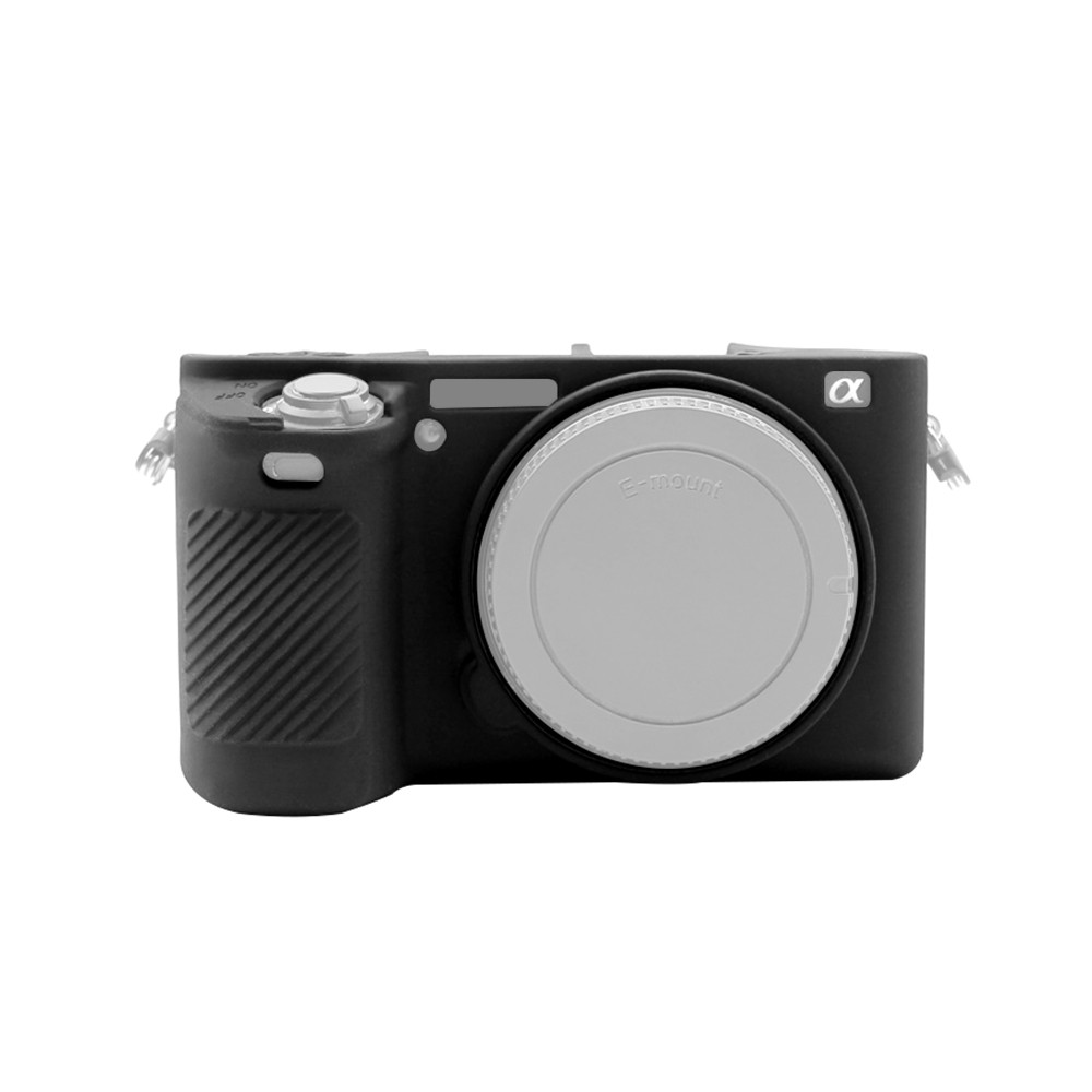 PULUZ Soft Silicone Protective Case for Sony ILCE6500 (Black