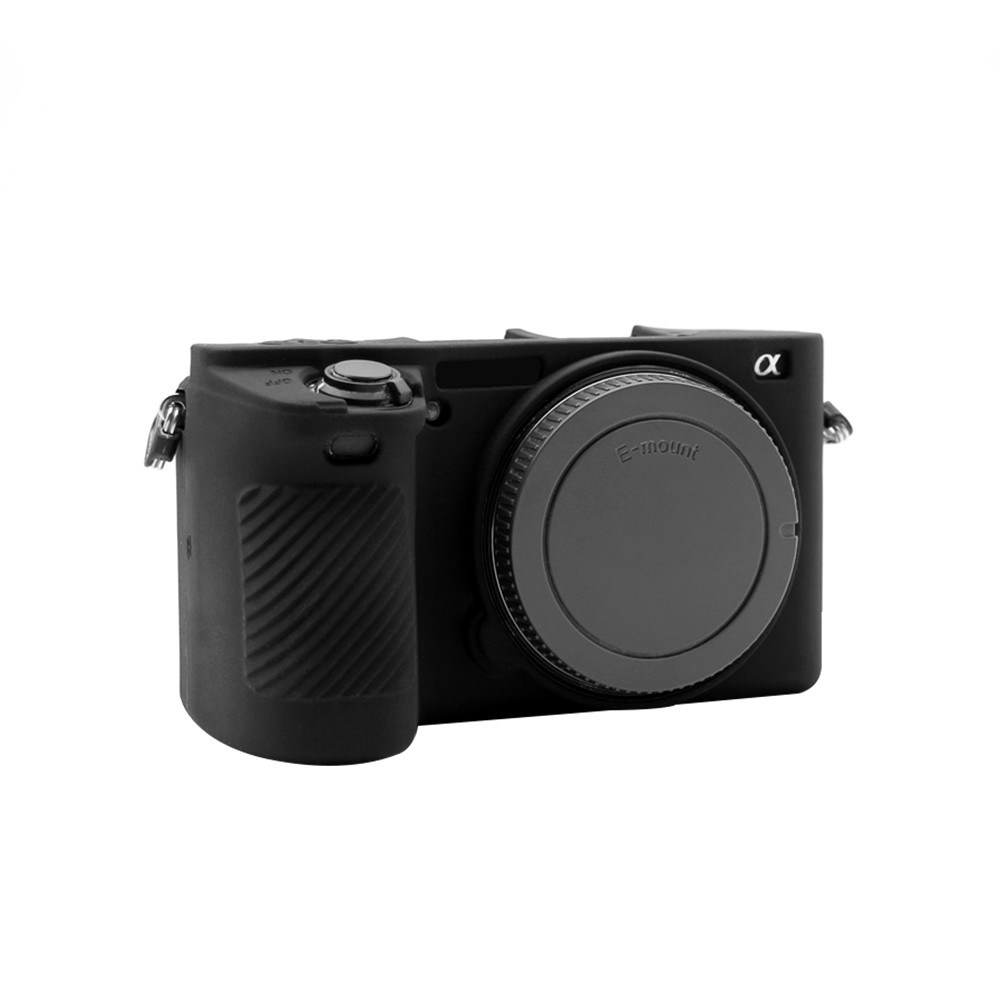 PULUZ Soft Silicone Protective Case for Sony ILCE6500 (Black