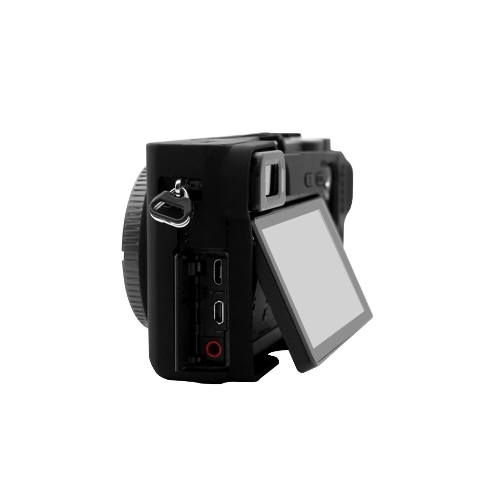PULUZ Soft Silicone Protective Case for Sony ILCE6500 (Black