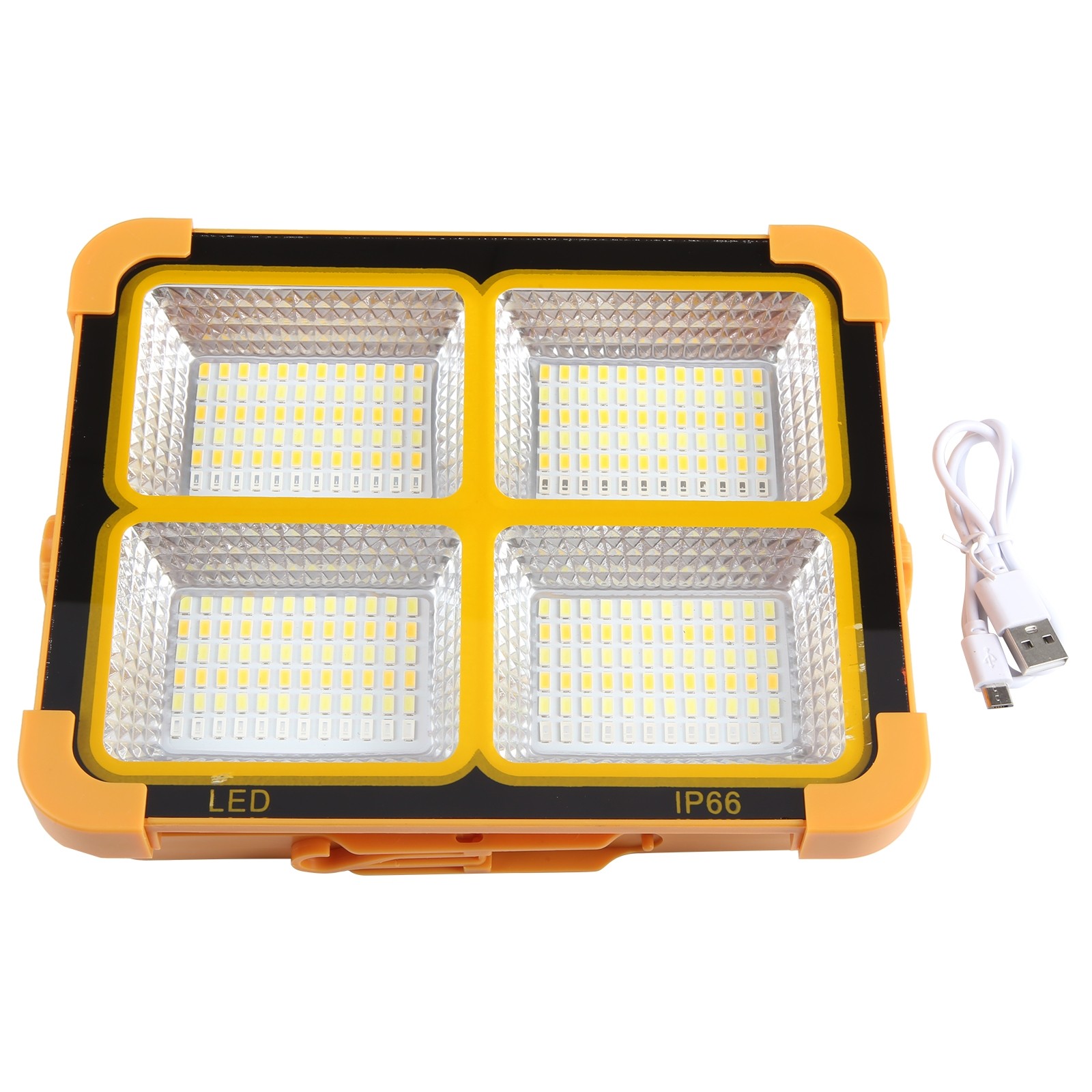 Solar Flood Light Emergency LED Working Lamp IP66 Waterproof
