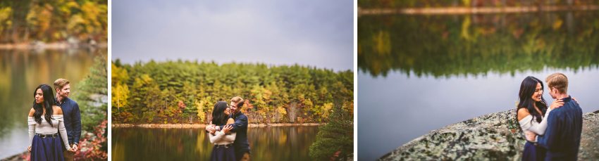 Middlesex Fells engagement pictures