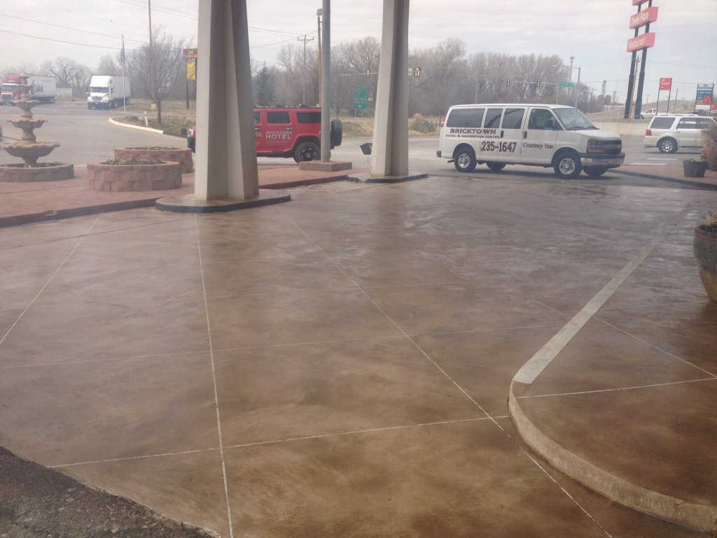 Should stamped concrete be sealed? Alex's Construction Co, LLC