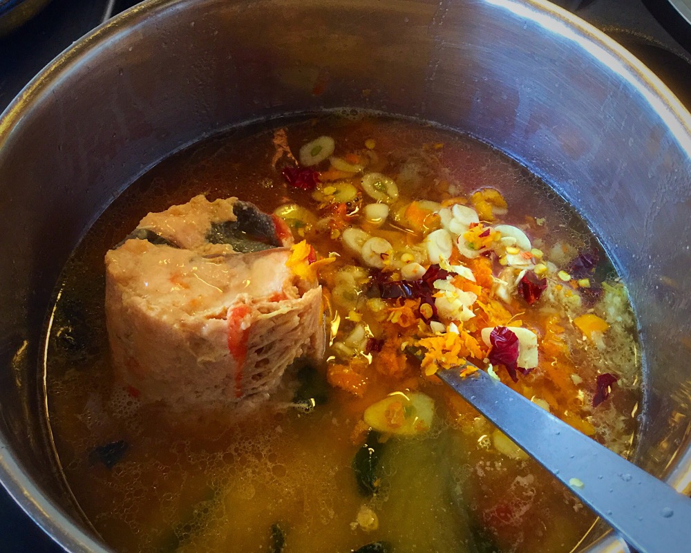 Fish Broth and Fish Soup ALEX'S KITCHEN WONDERLAND