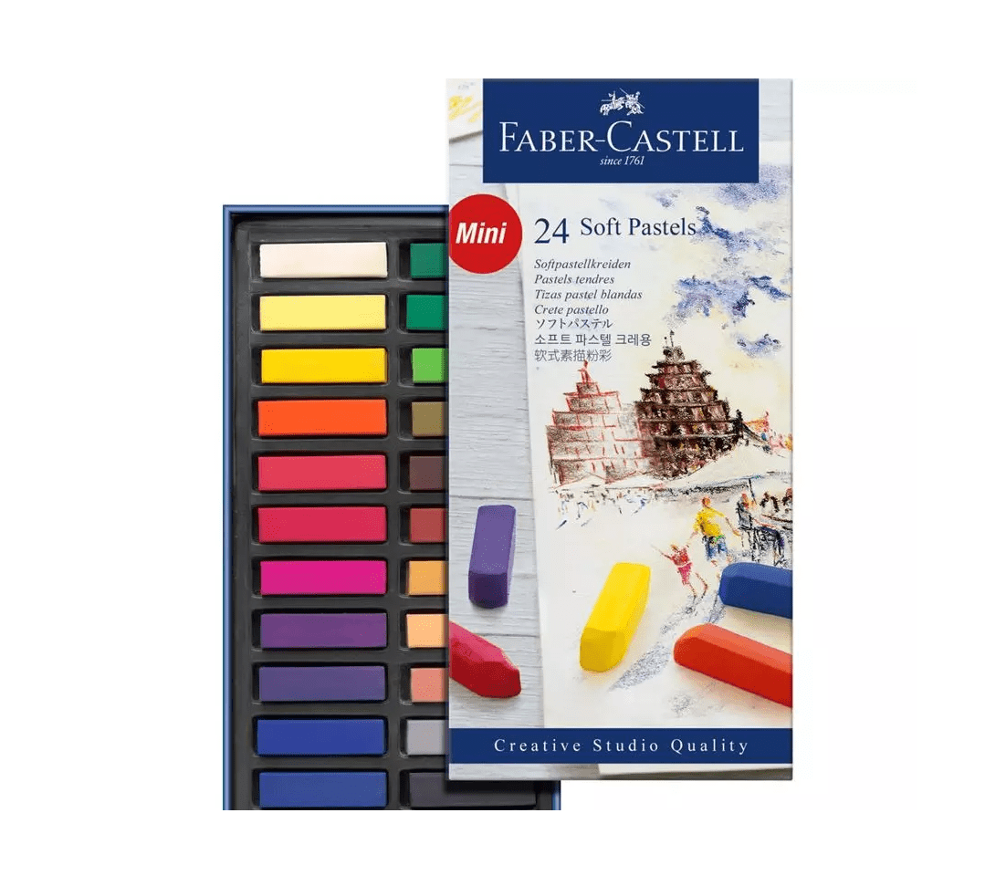 Faber Castell soft pastel crayons 128224 ALF Online Shop!